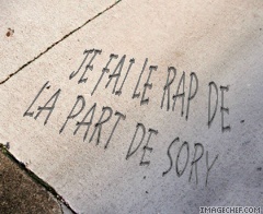 mon sory s&ucirc;r nom&eacute; man bro je fait le rap